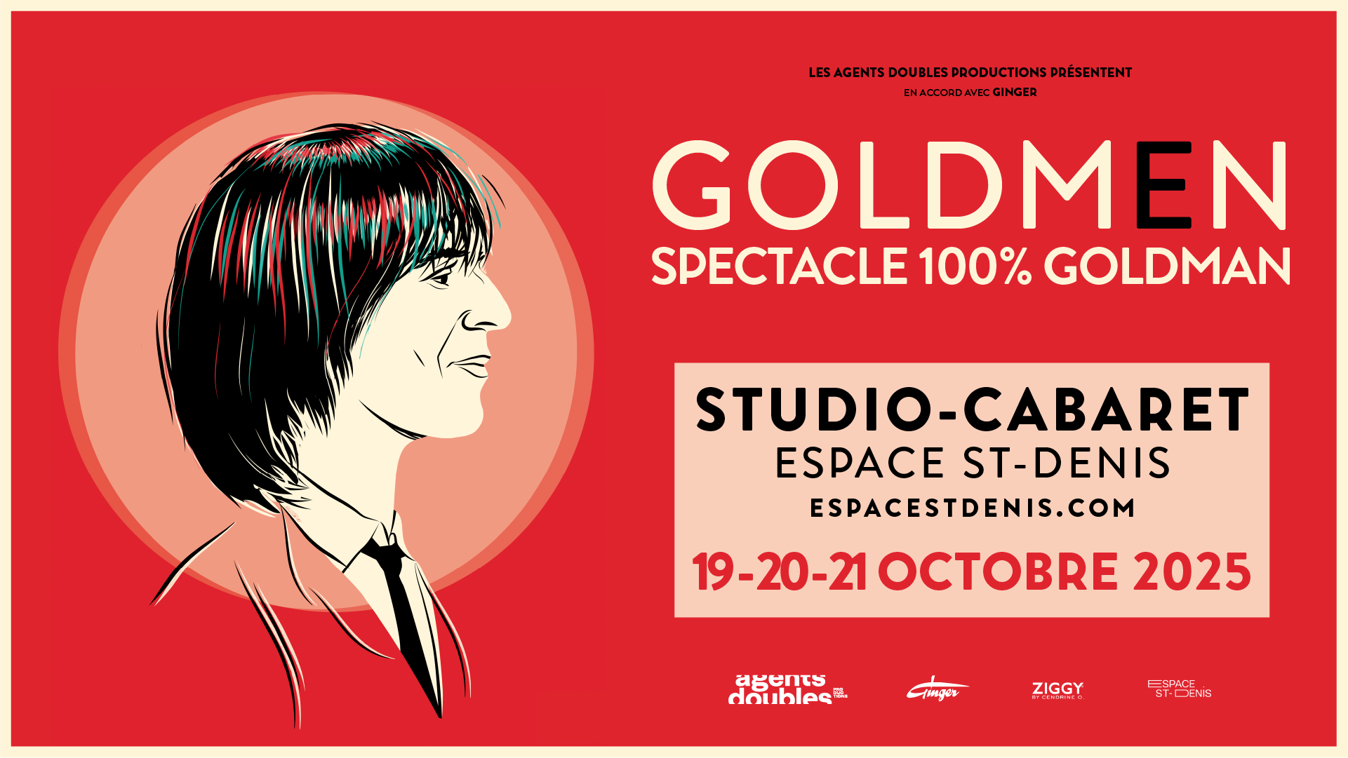 Goldmen 100% Goldman - Espace st-denis